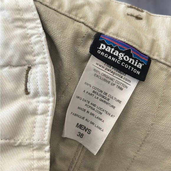 Y2K Patagonia Stand Up Shorts Men’s 38 Khaki - Picture 3 of 5